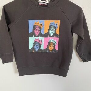 Biggie-the notorious BIG Cotton On Multicolor Graphic size 5 Sweatshirt kids